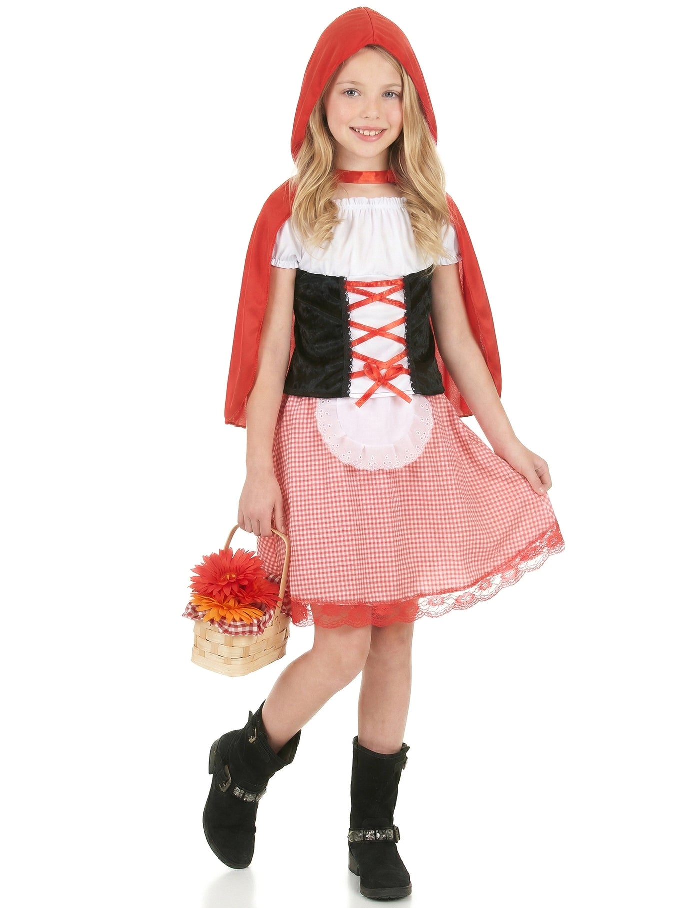 Déguisement chaperon rouge basique fille