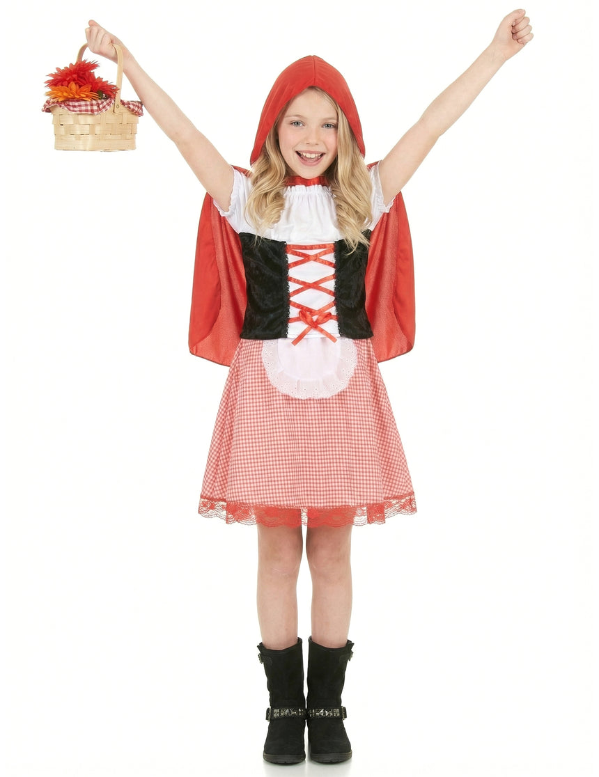 Déguisement chaperon rouge basique fille