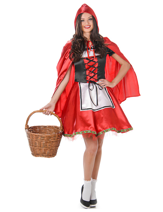 Déguisement chaperon rouge classique femme