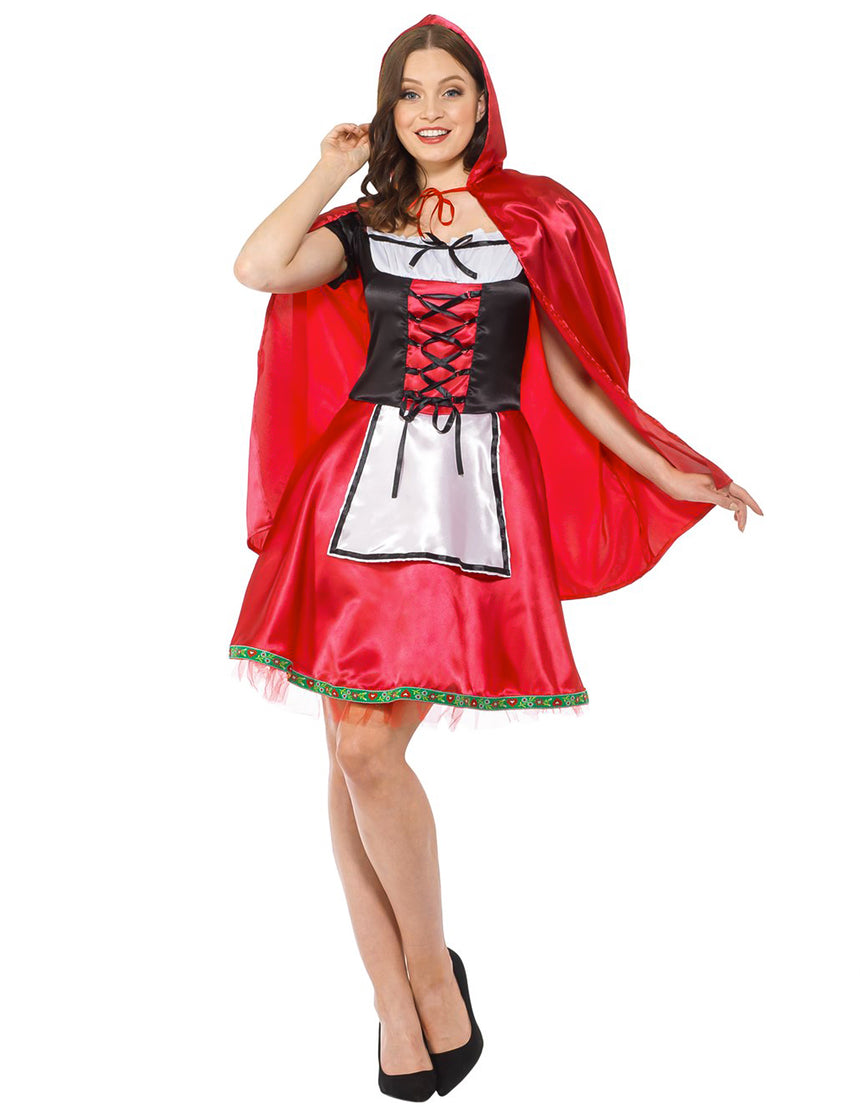Déguisement chaperon rouge classique femme