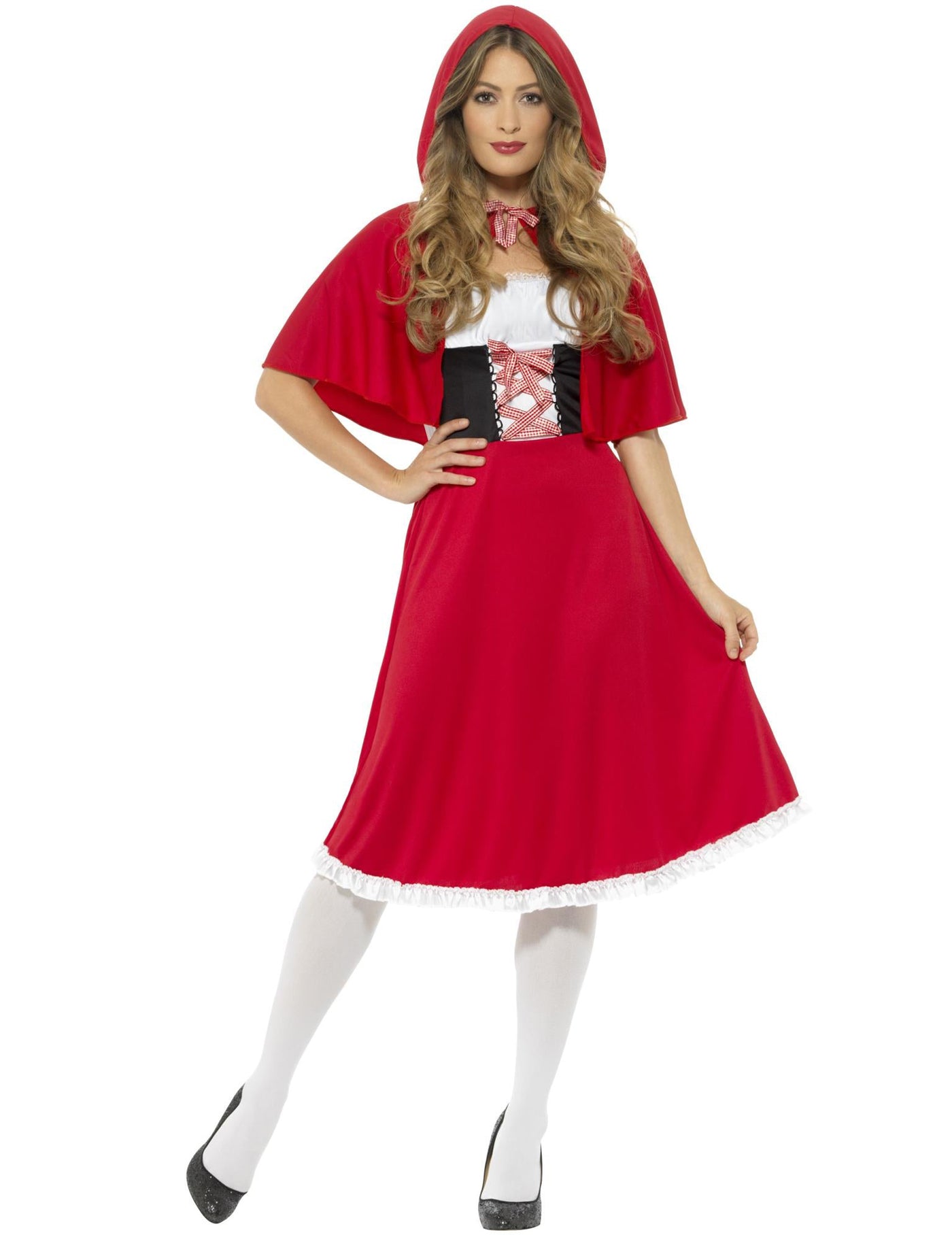 Déguisement chaperon rouge de conte femme