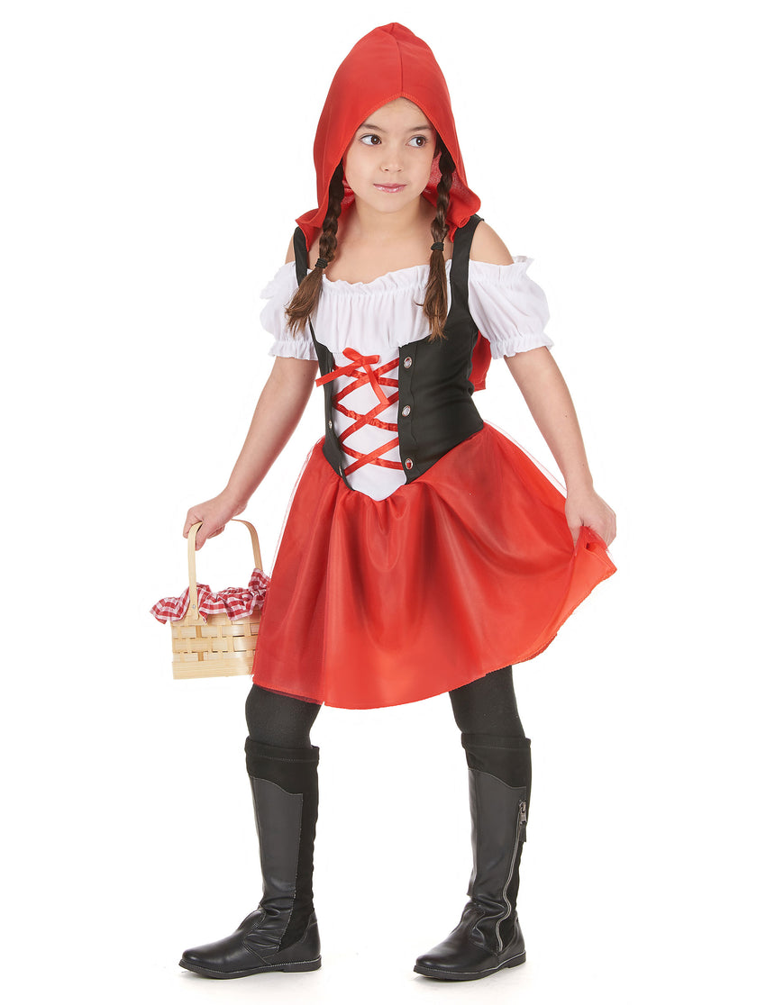 Déguisement chaperon rouge classique fille