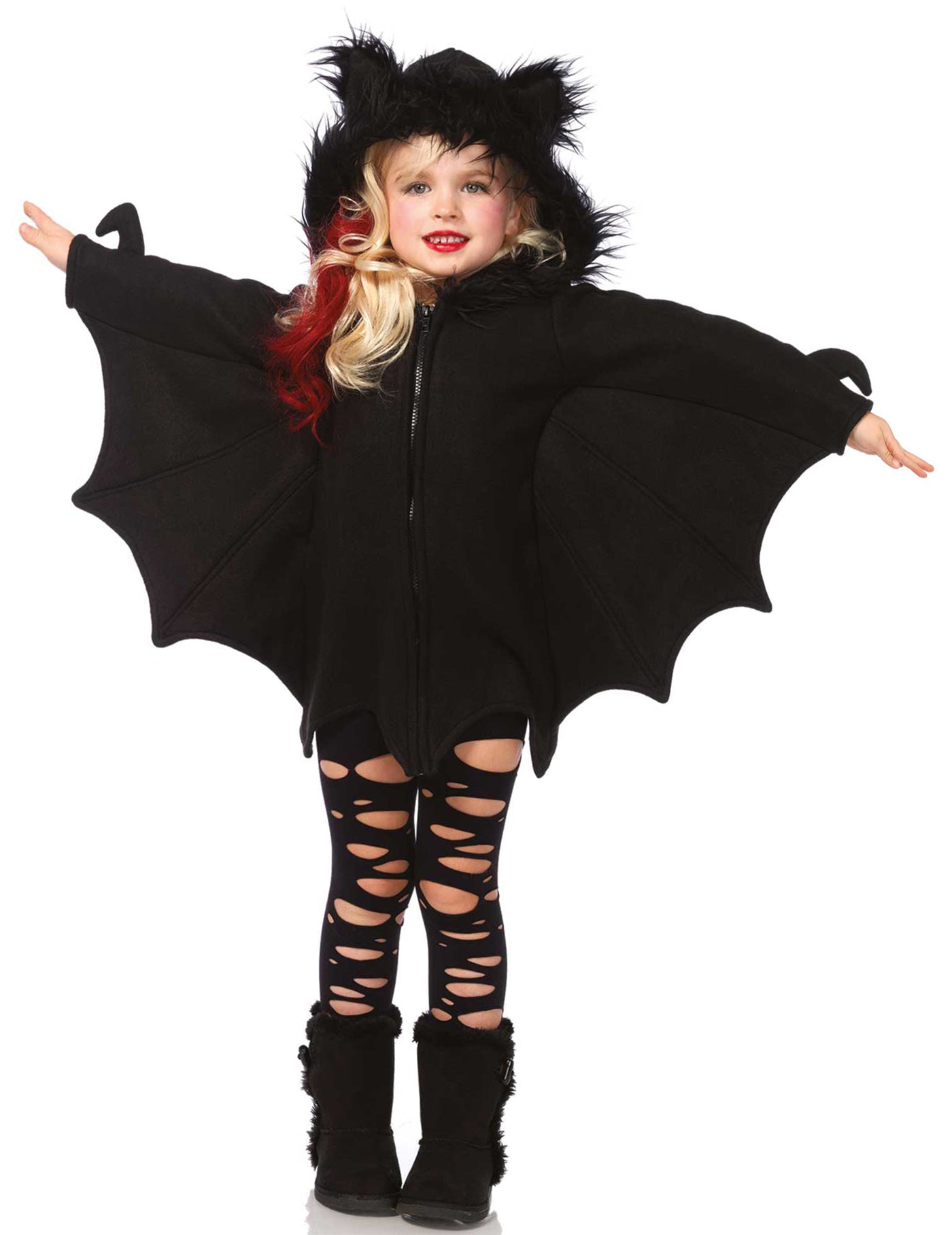 Déguisement chauve-souris noire fille