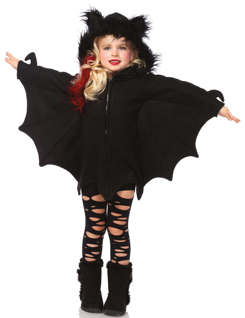 Déguisement chauve-souris noire fille