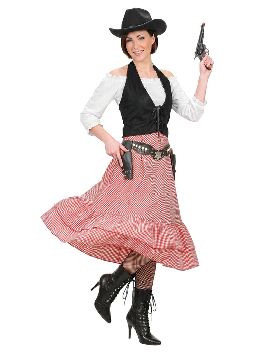 Déguisement chef du far west femme