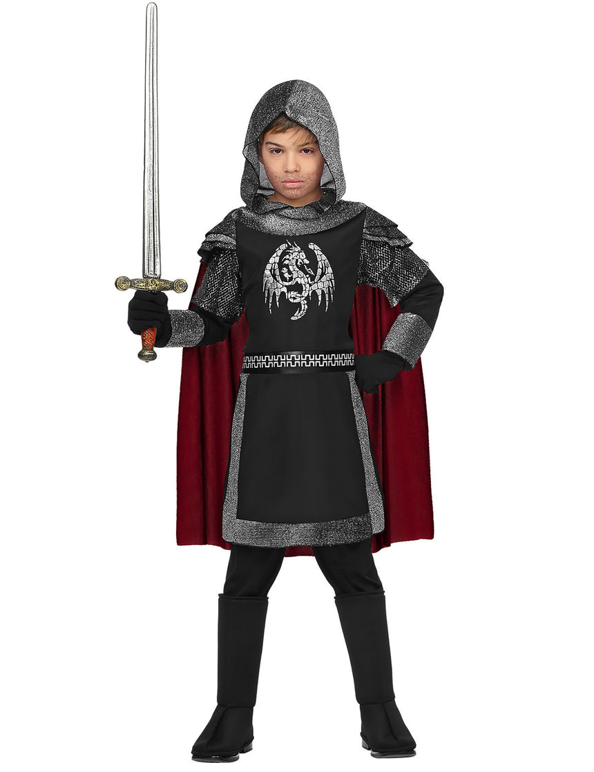 Déguisement chevalier des dragons enfant
