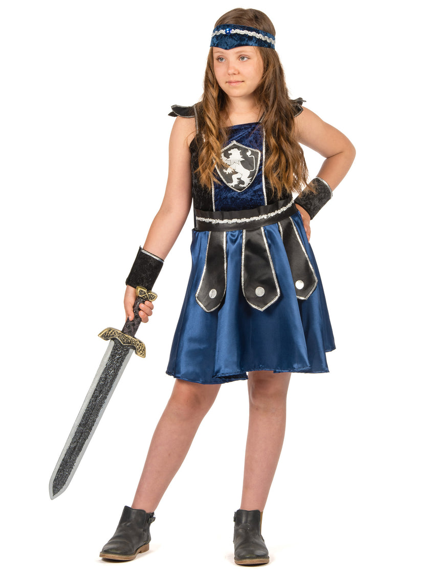 Déguisement chevalier lion royale fille