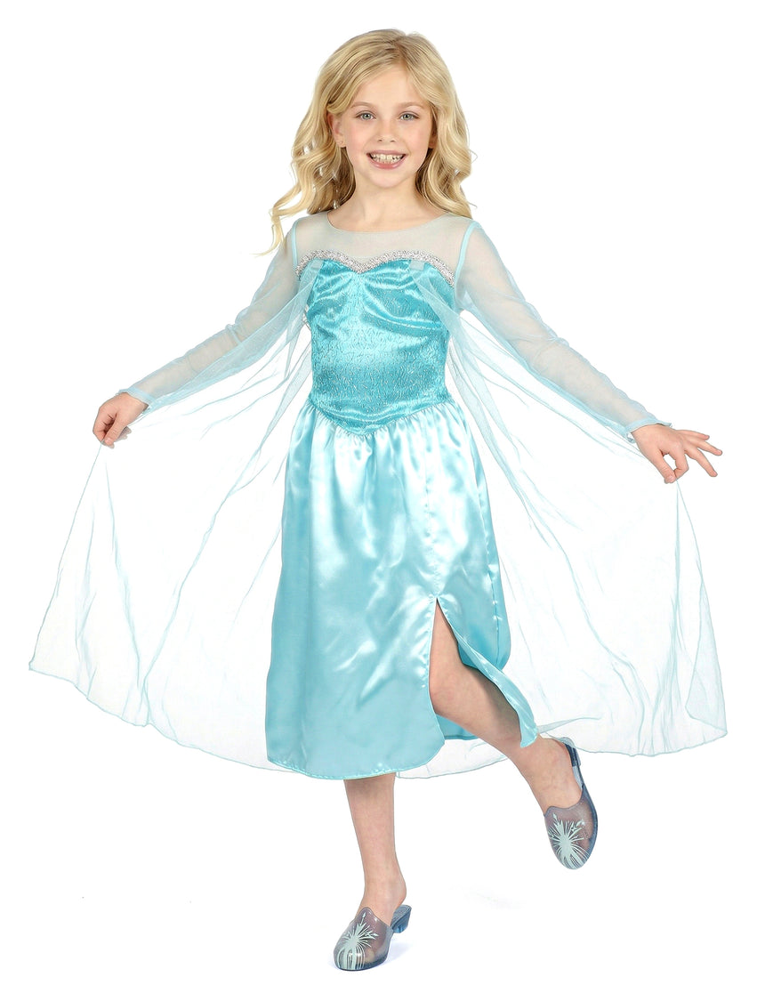 Déguisement classique Elsa la reine des neiges fille