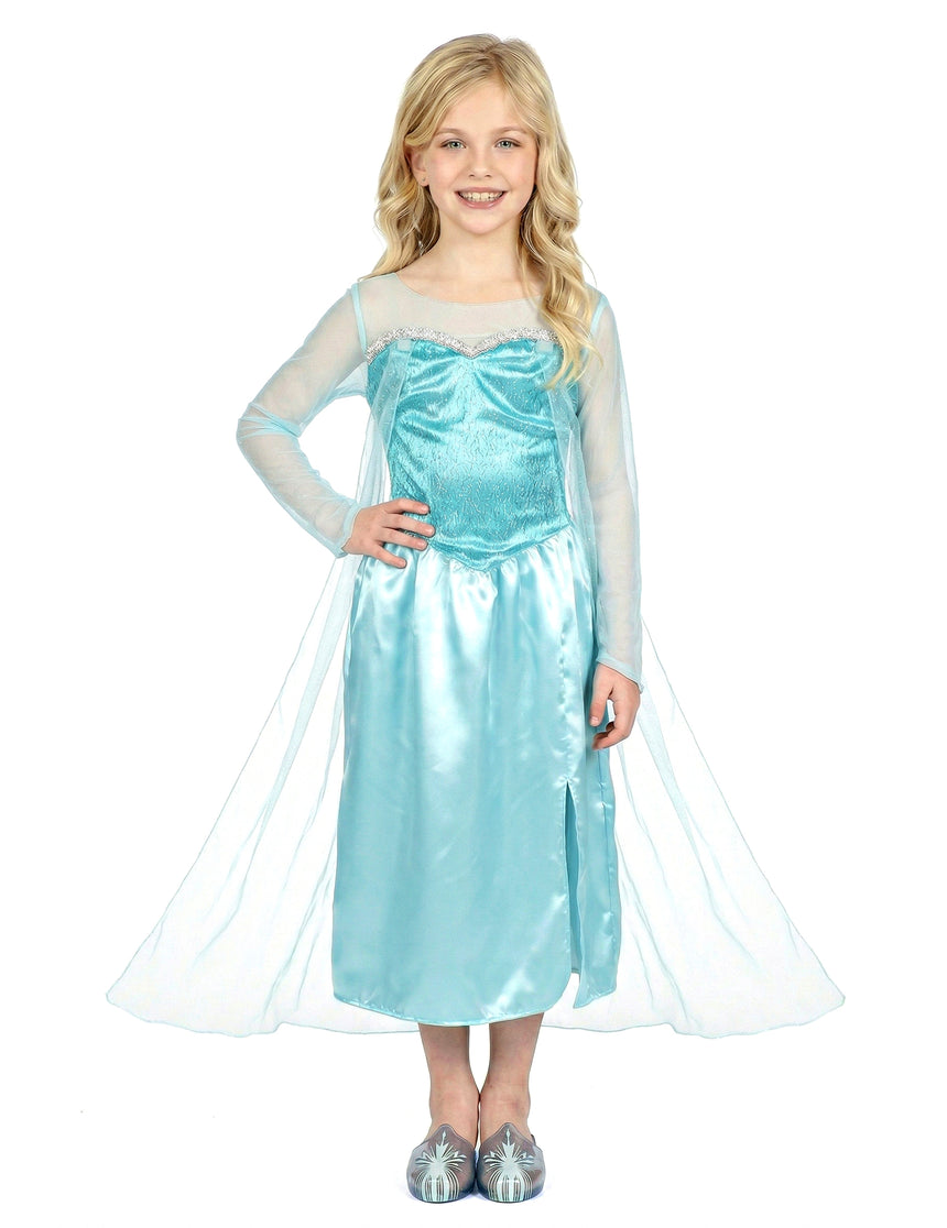 Déguisement classique Elsa la reine des neiges fille