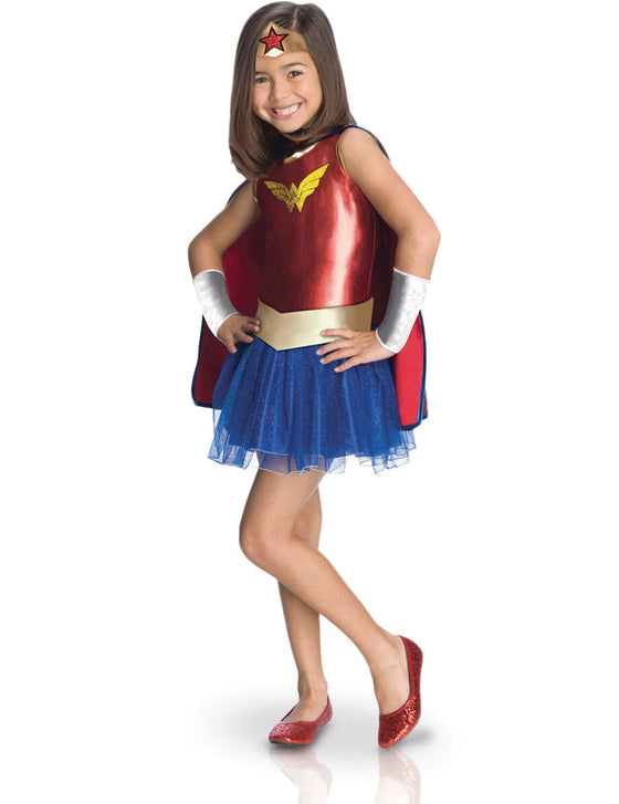 Déguisement luxe Wonder Woman Comic Book enfant