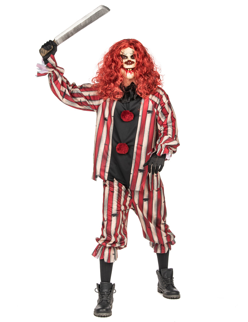 Déguisement clown démoniaque luxe adulte