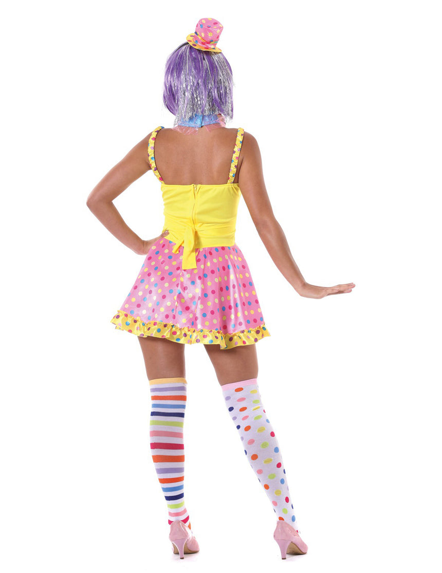 Déguisement clown pastel femme