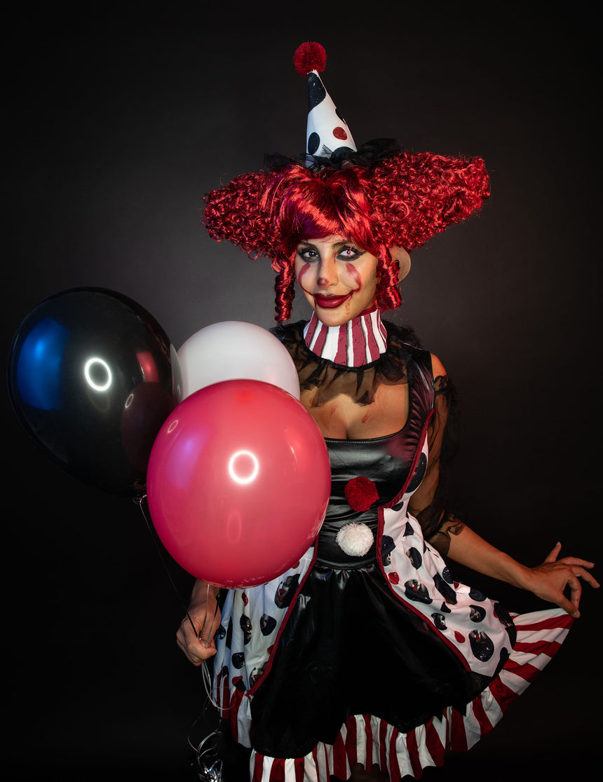 Déguisement clown psycho robe femme