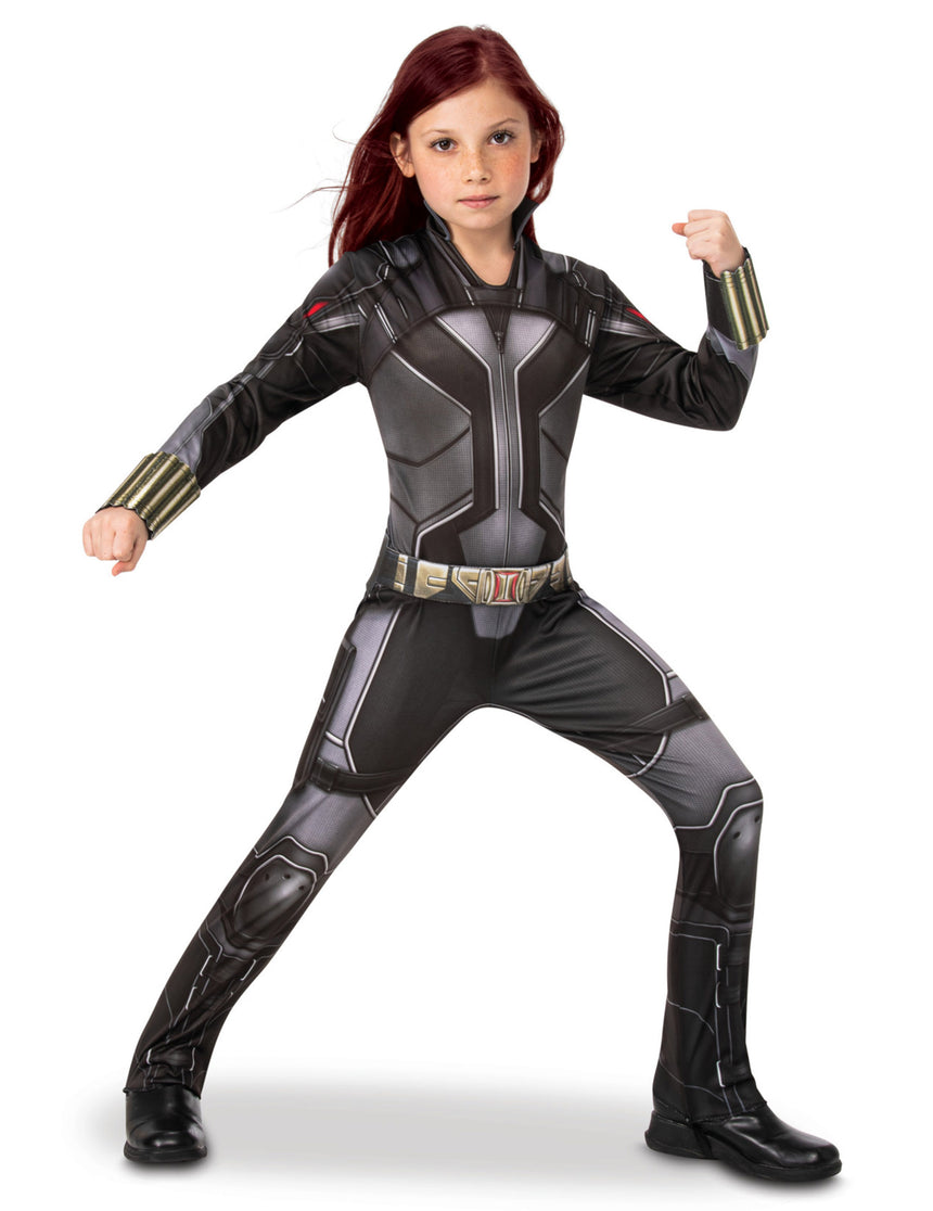 Déguisement combinaison Black Widow fille
