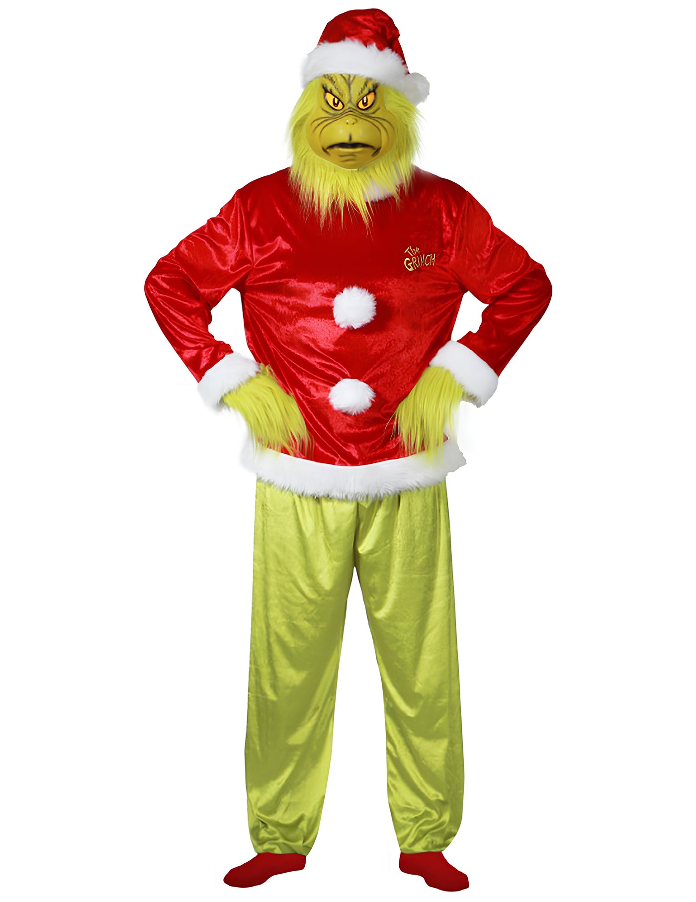 Déguisement complet le Grinch adulte