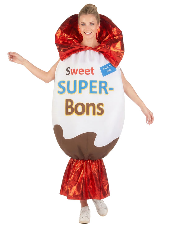 Déguisement confiserie superbon adulte