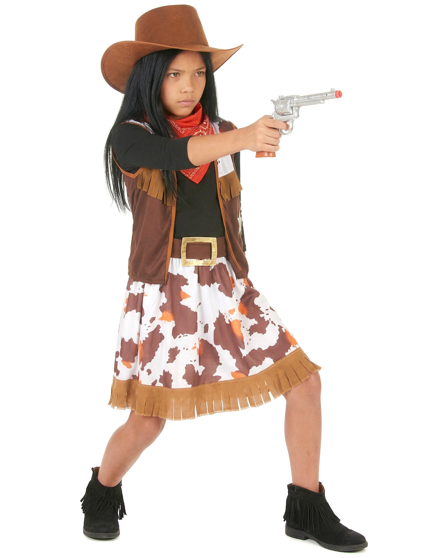 Déguisement cowboy de l'ouest fille