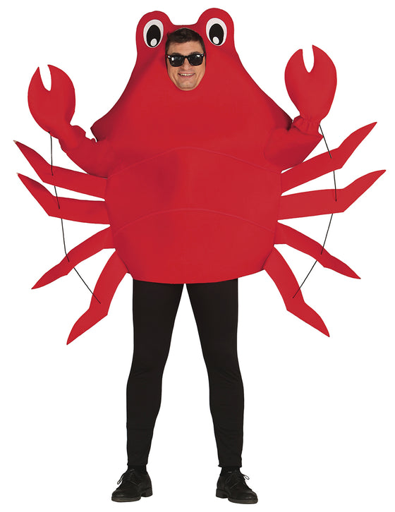 Déguisement crabe rouge adulte
