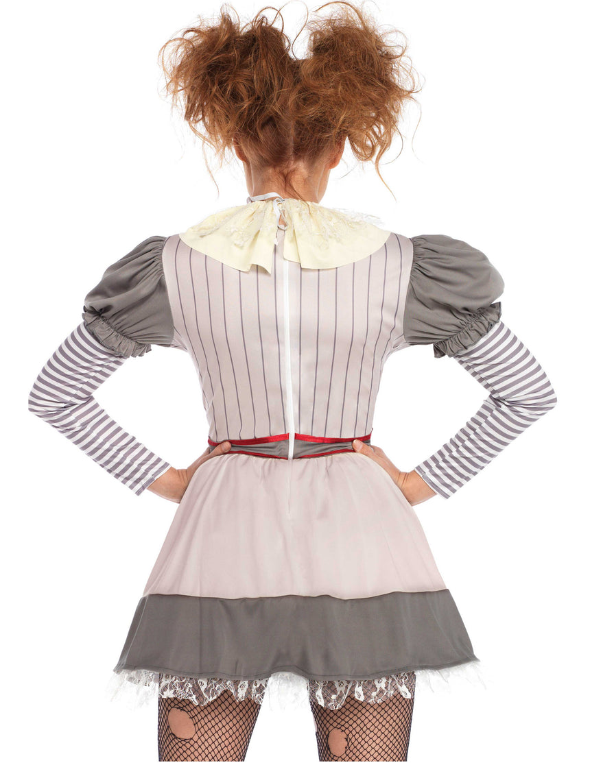 Déguisement creepy clown femme