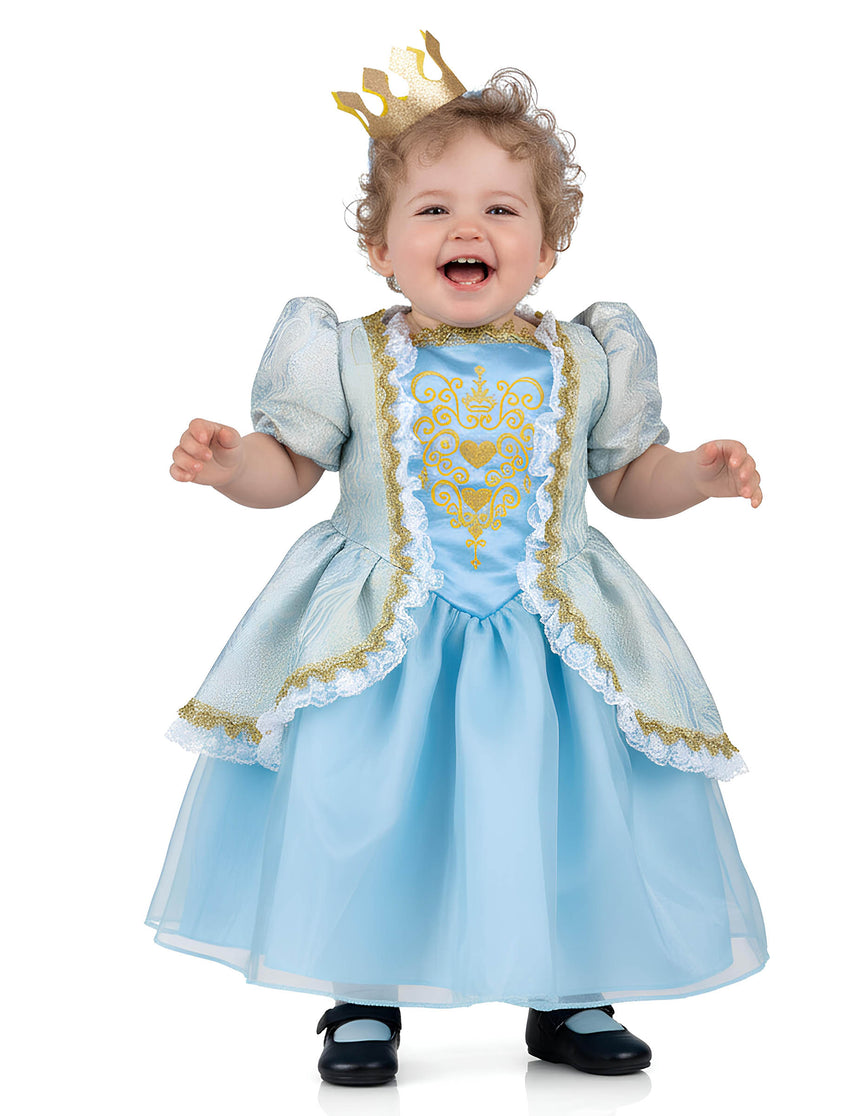 Déguisement de princesse bleue enfant