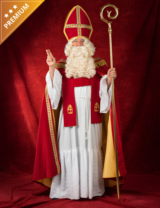 Déguisement de Saint-Nicolas Haut de Gamme adulte