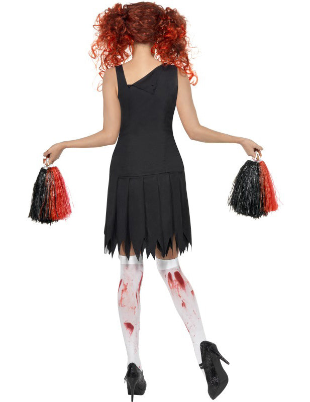 Déguisement zombie pompom girl femme Halloween