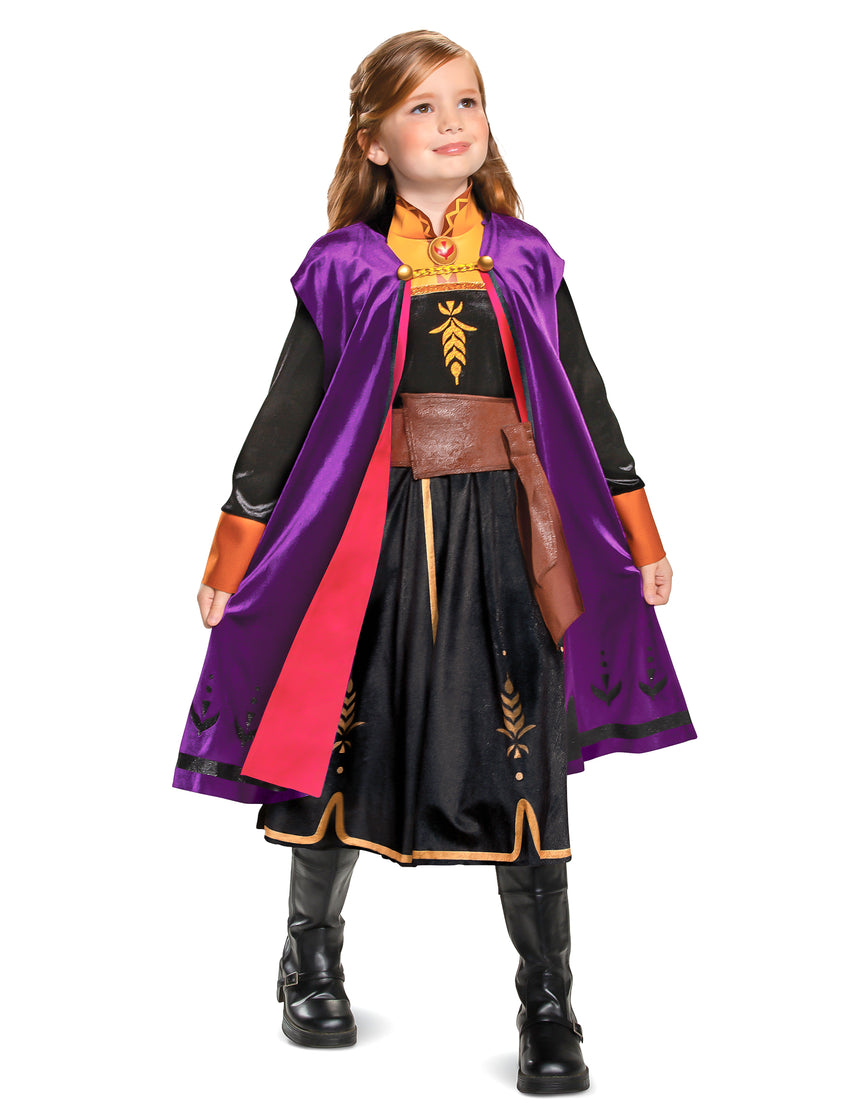Déguisement deluxe Anna La reine des neiges fille