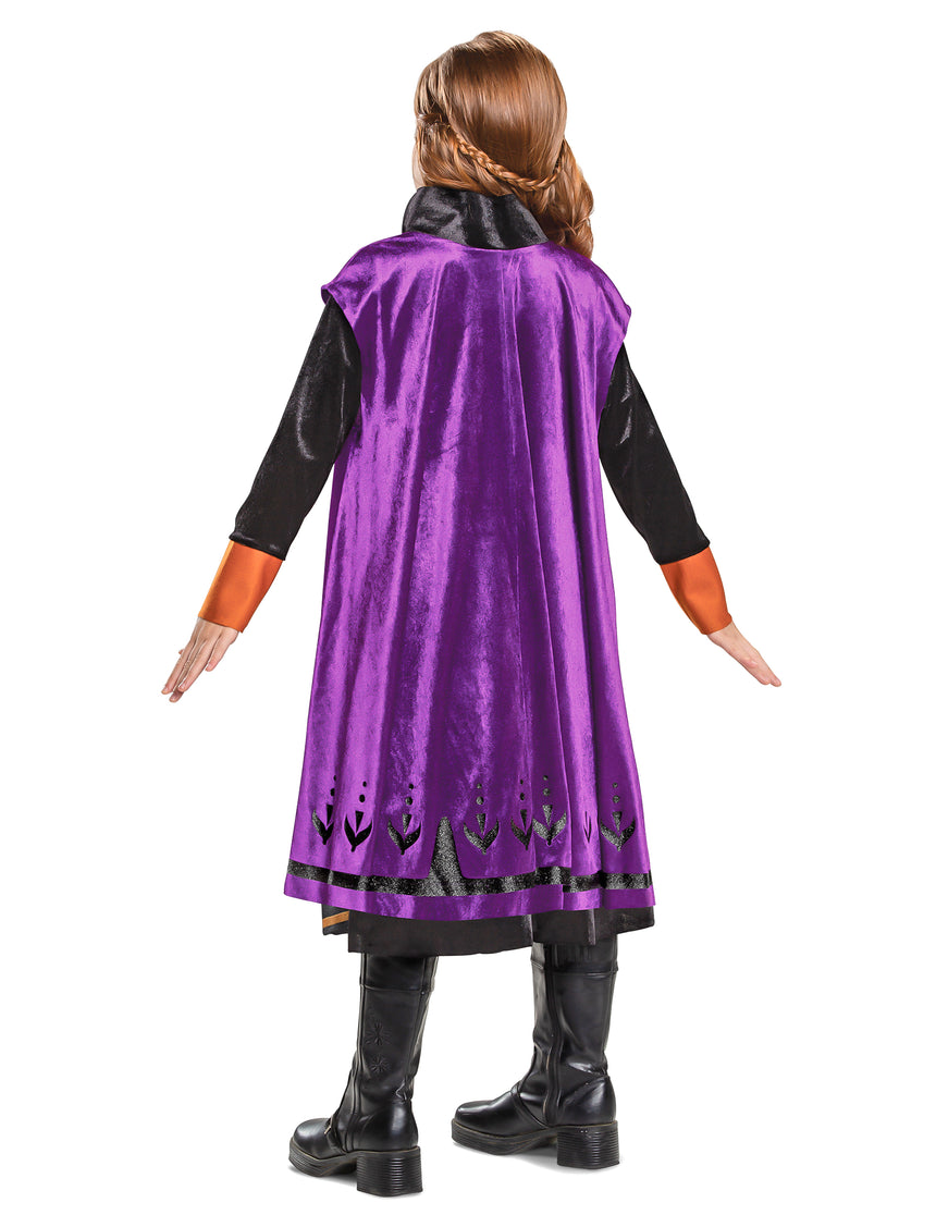 Déguisement deluxe Anna La reine des neiges fille