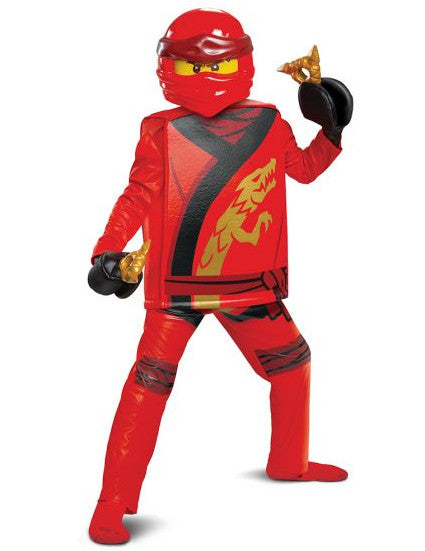 Déguisement deluxe Kai Ninjago - LEGO enfant