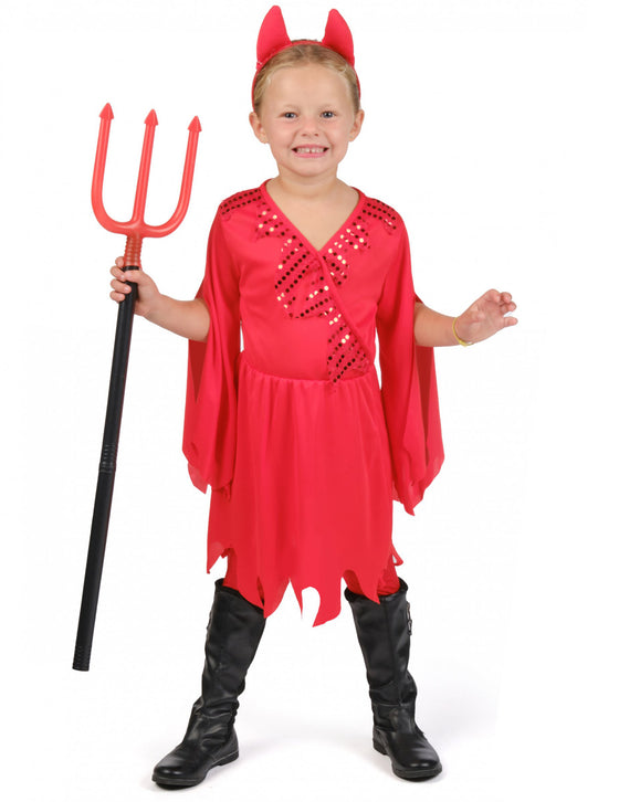 Déguisement diablesse rouge fille
