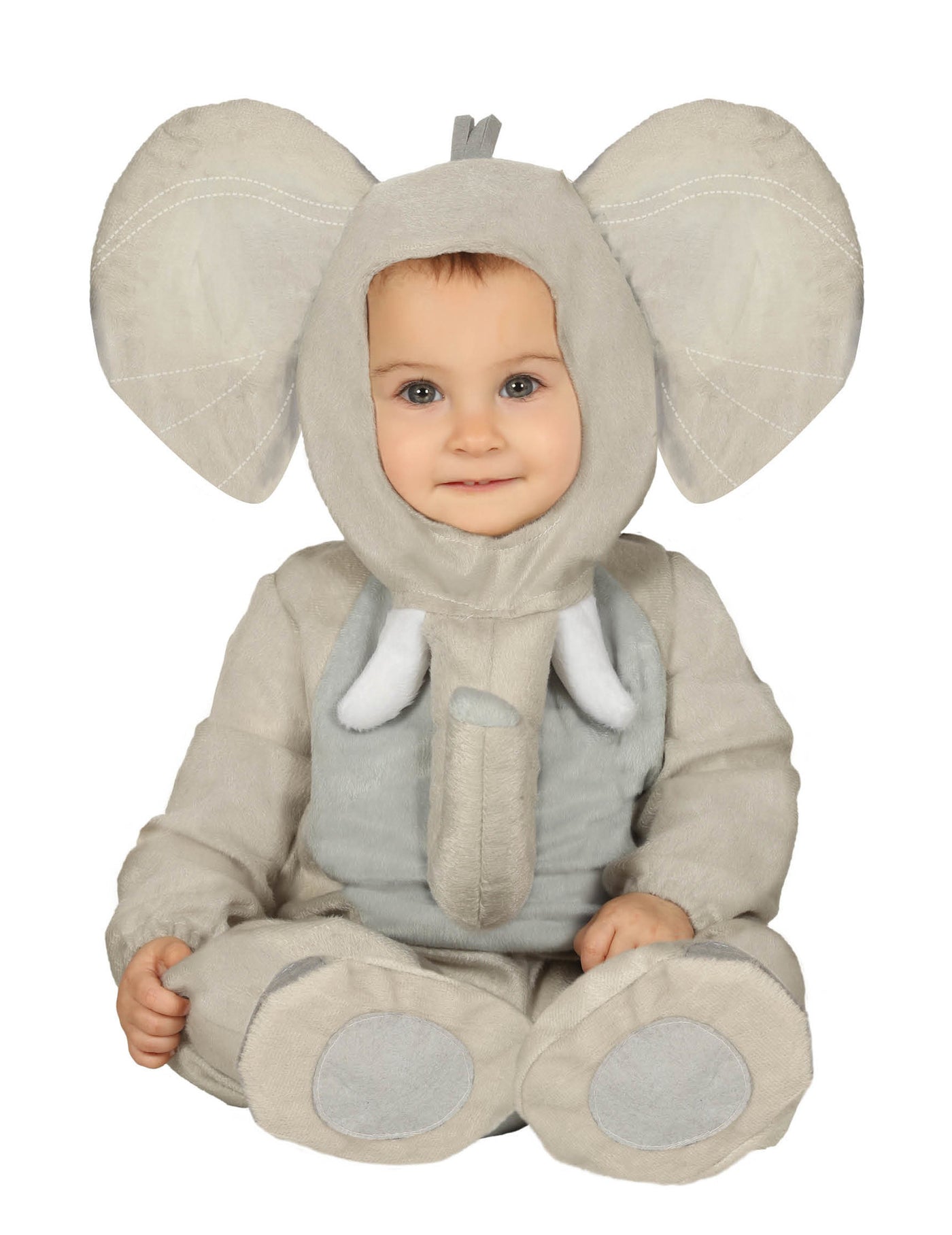 Déguisement éléphant peluche bébé