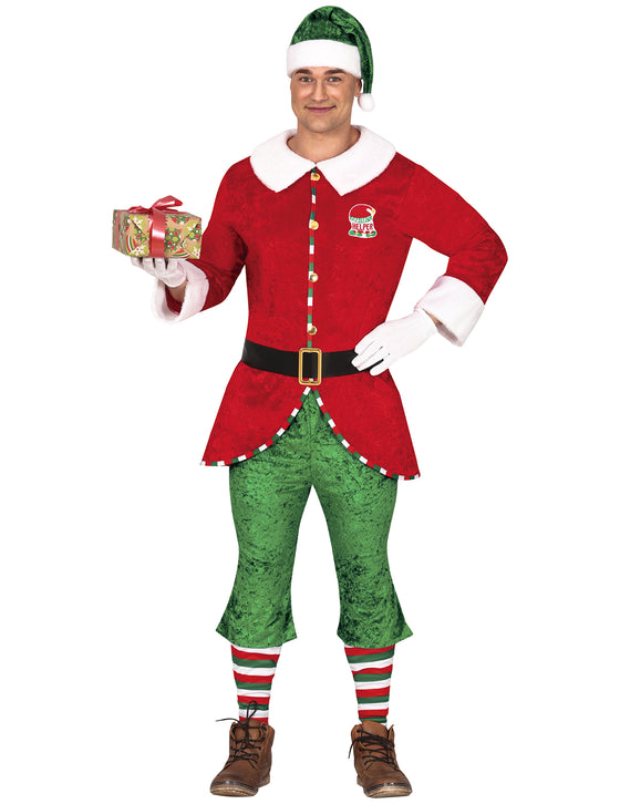 Déguisement elfe de Noël homme