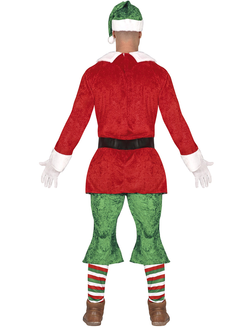Déguisement elfe de Noël homme
