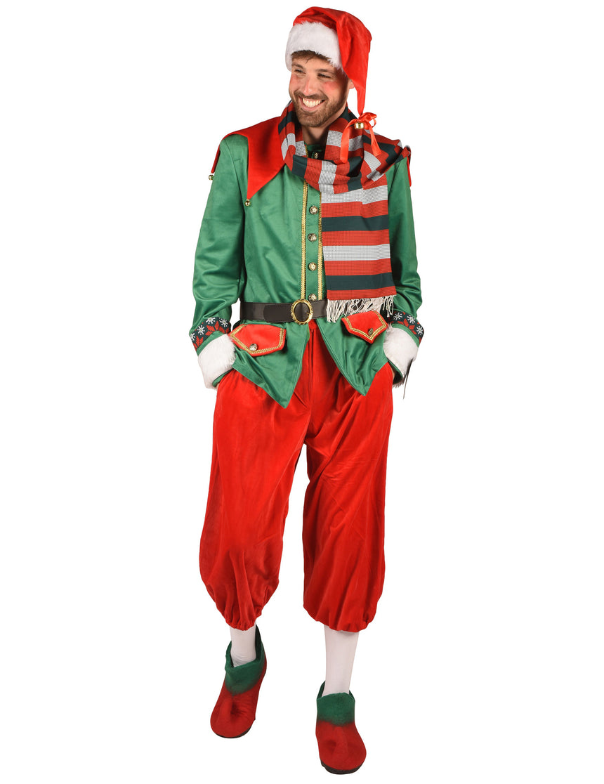 Déguisement Elfe de Noël luxe homme