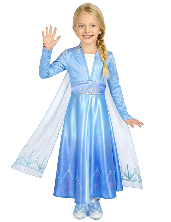 Déguisement Elsa Reine des Neiges 2 deluxe fille