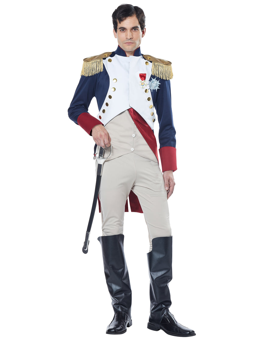 Déguisement empereur Français Napoléon luxe homme