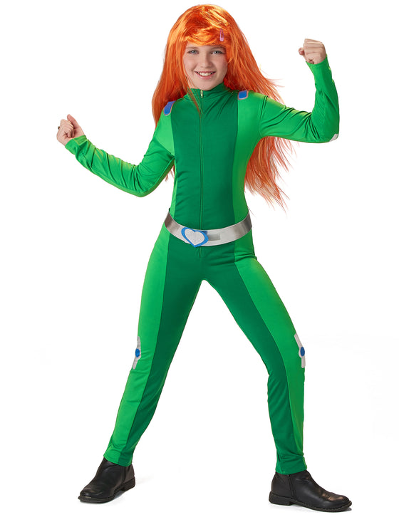 Déguisement Totally Spies vert Sam fille