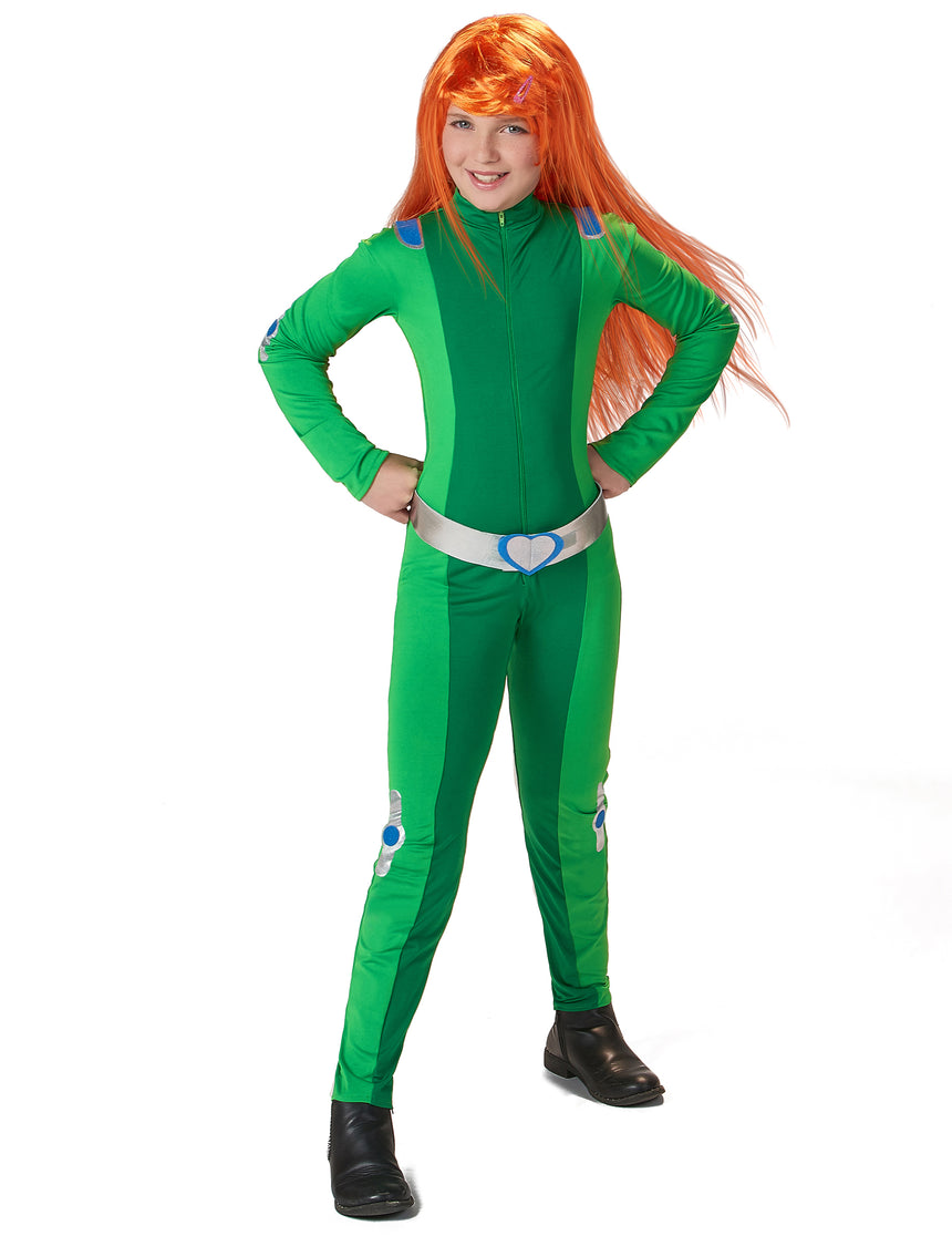 Déguisement Totally Spies vert Sam fille