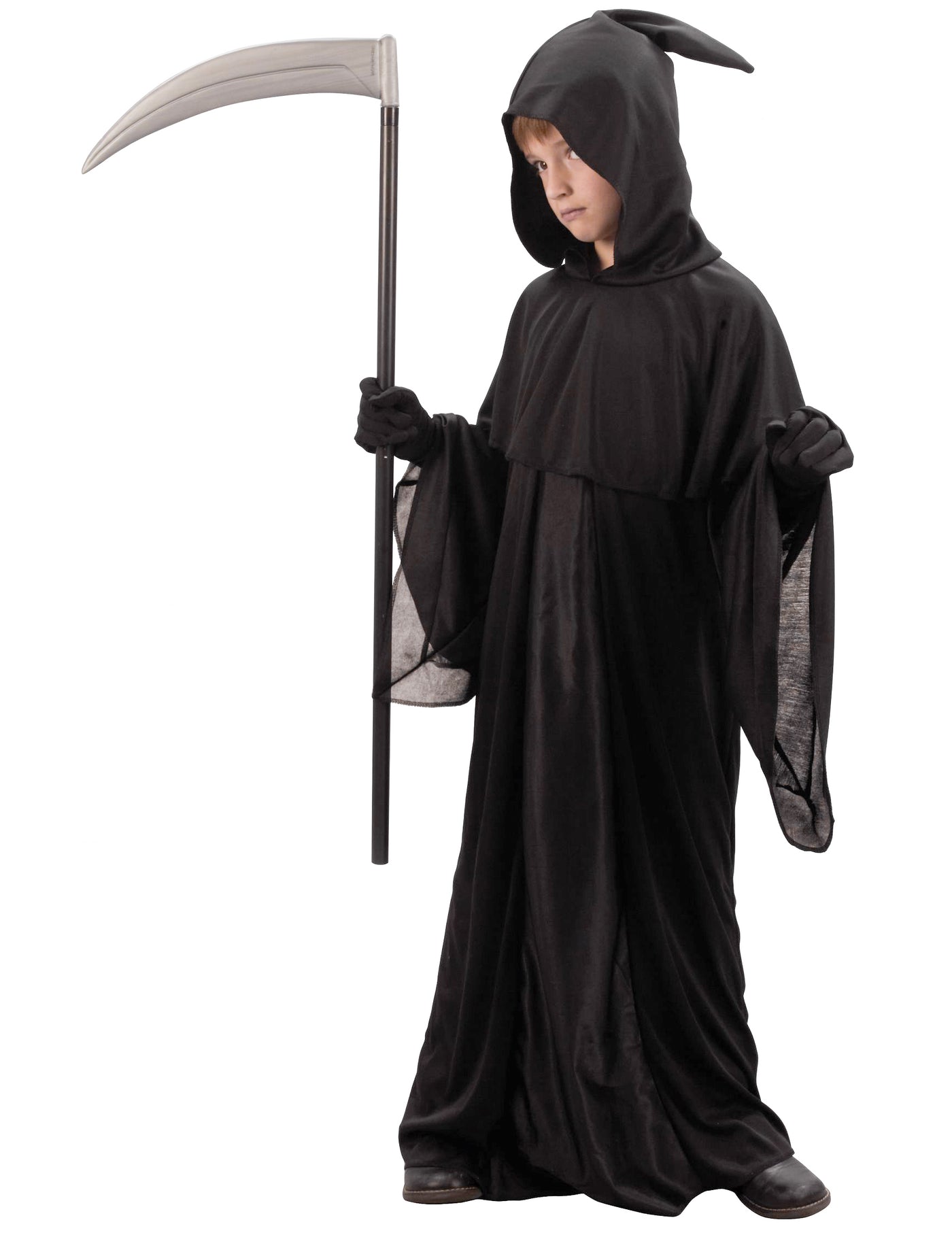 Déguisement faucheur noir enfant Halloween