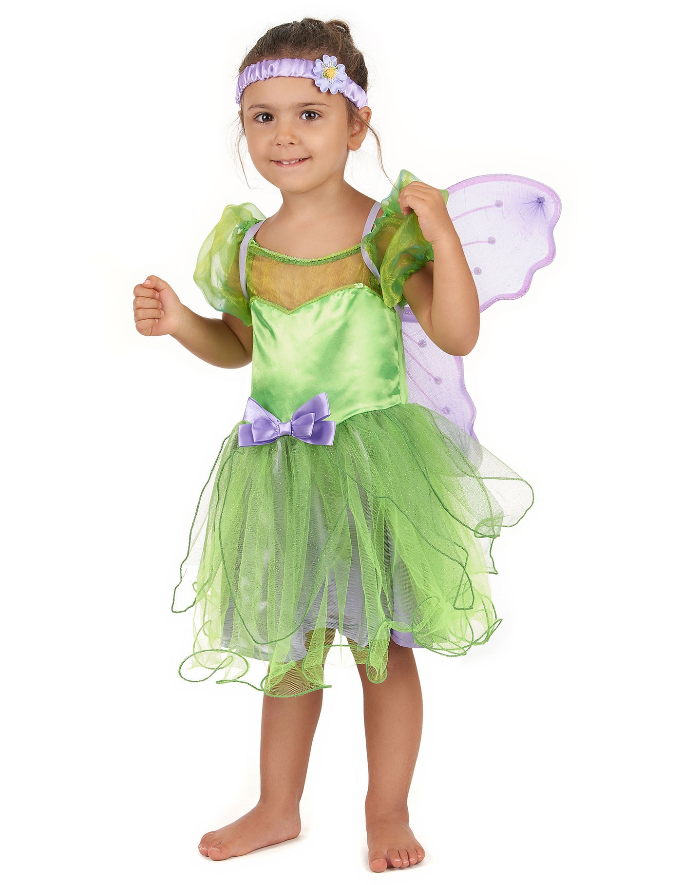 Déguisement fée verte sequins fille