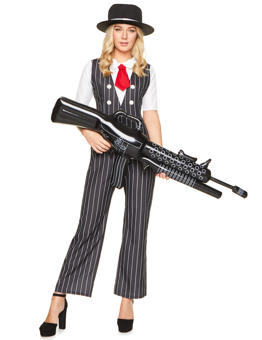 Déguisement gangster mafia femme