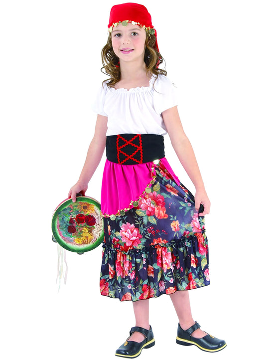 Déguisement gitane enfant