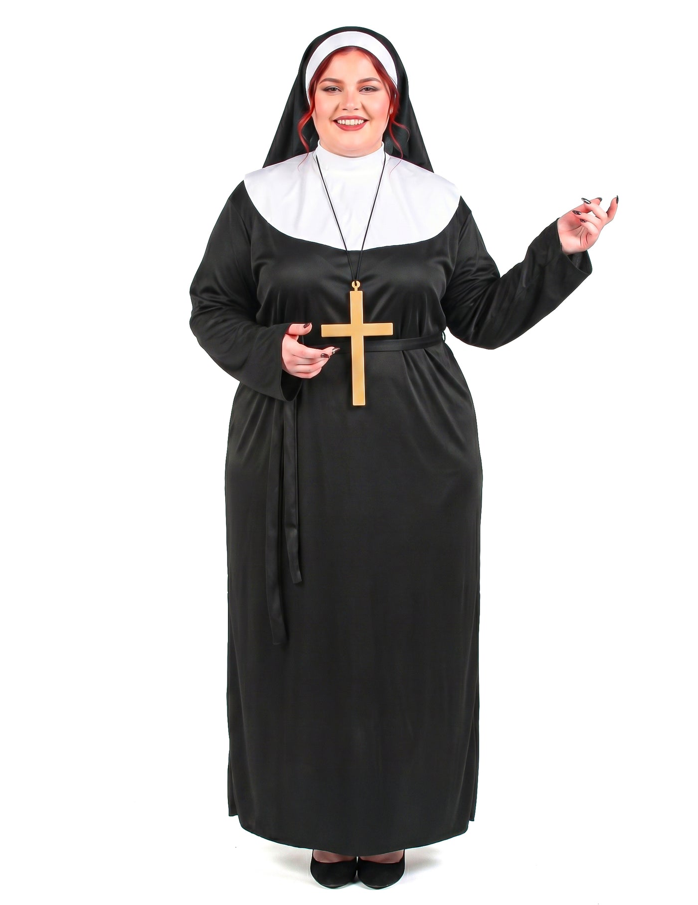 Déguisement grande taille bonne soeur femme