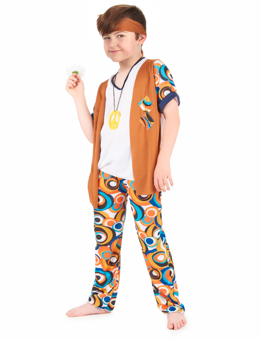 Déguisement hippie garçon