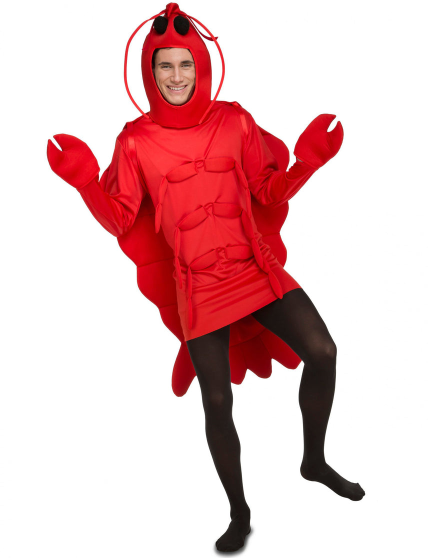 Déguisement homard rouge adulte