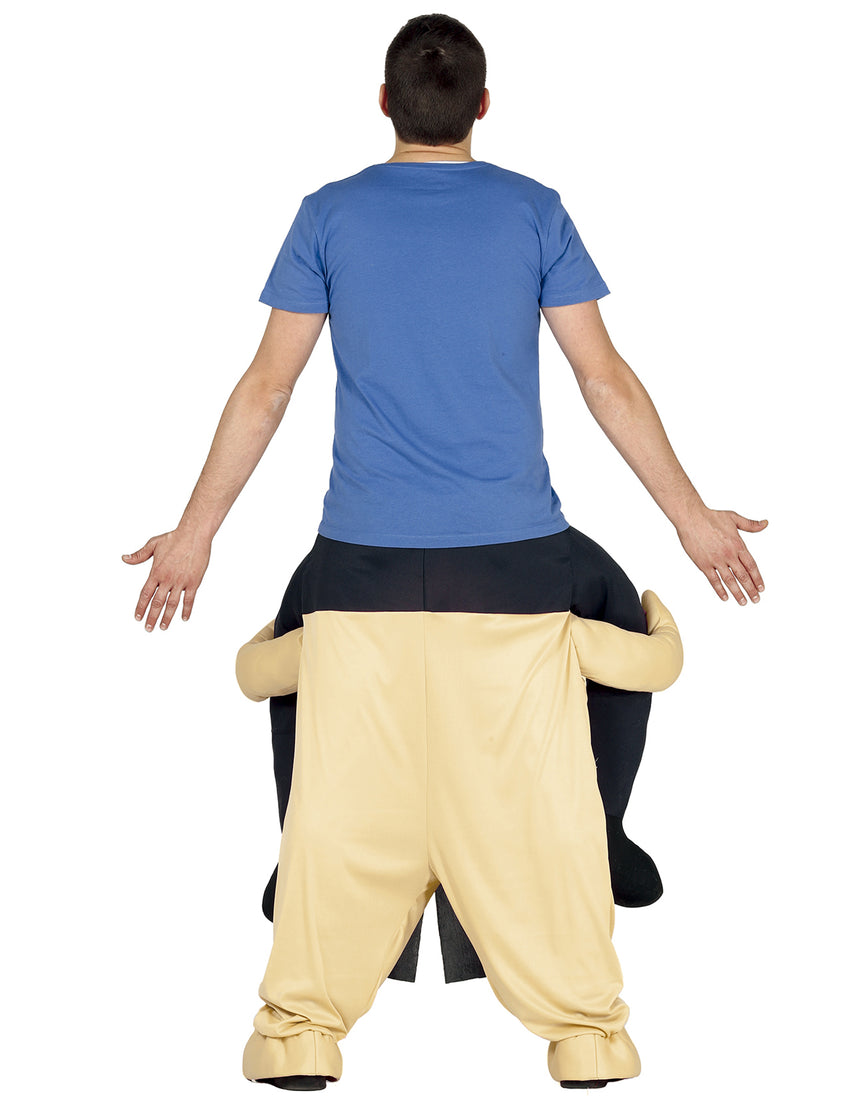 Déguisement à dos de sumo adulte