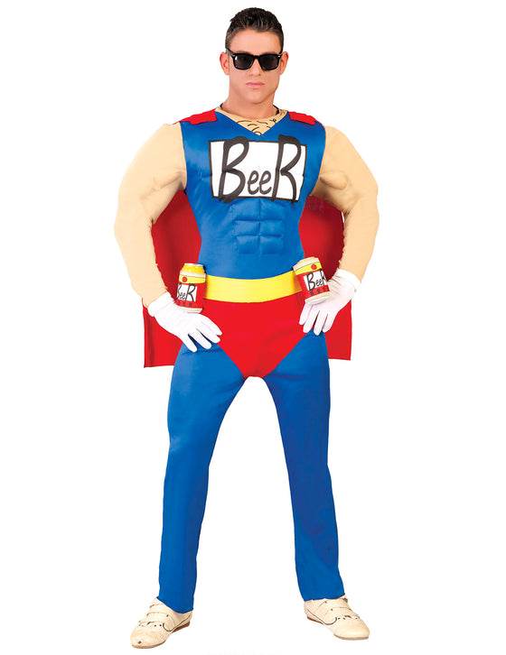 Déguisement humoristique Beerman grande taille adulte