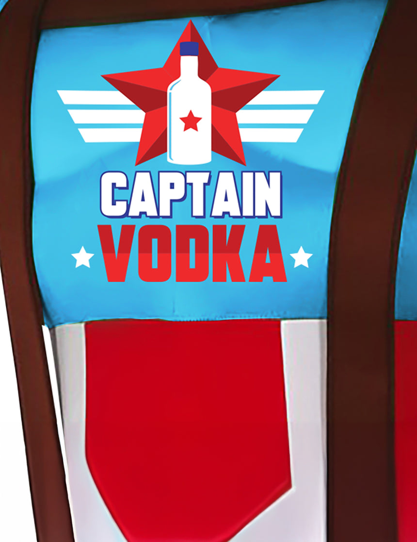 Déguisement humoristique Captain Vodka adulte