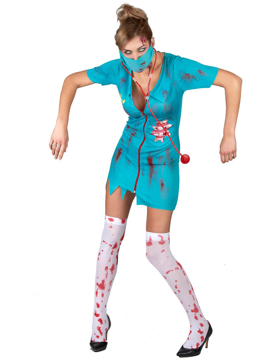 Déguisement infirmière zombie femme