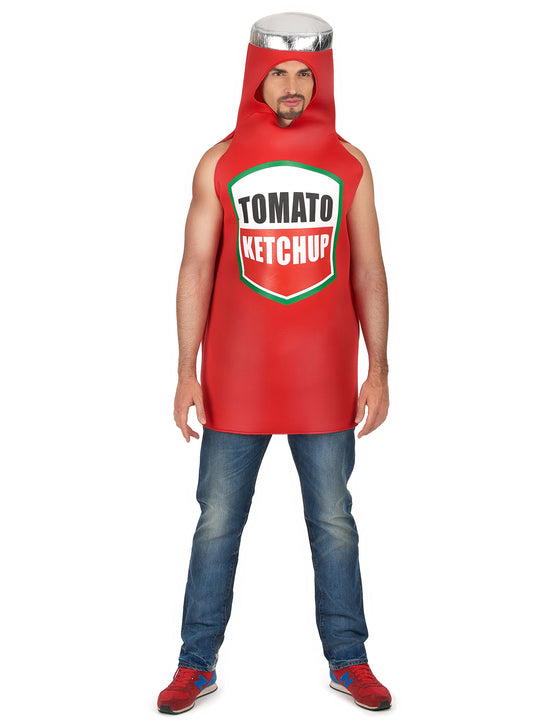 Déguisement ketchup Adulte